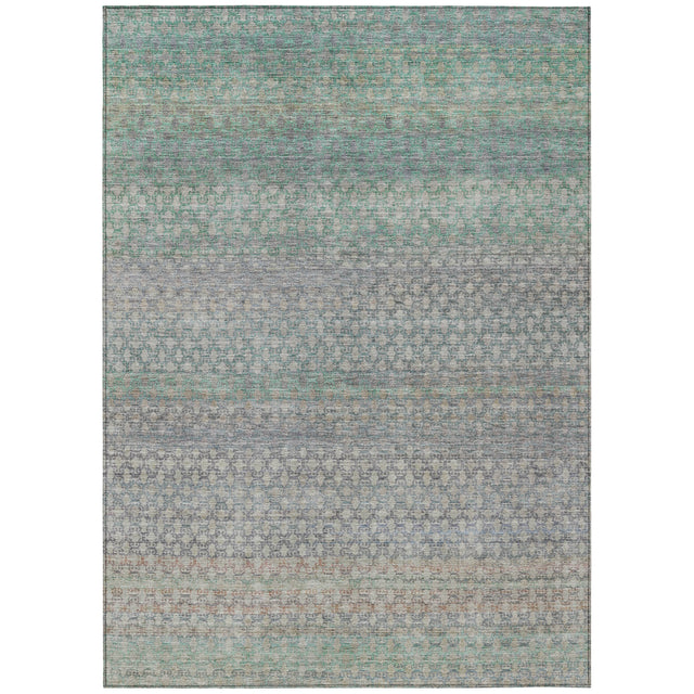 Addison Chantille ACN2158 Abstract Machine Made Transitional Beige Rug