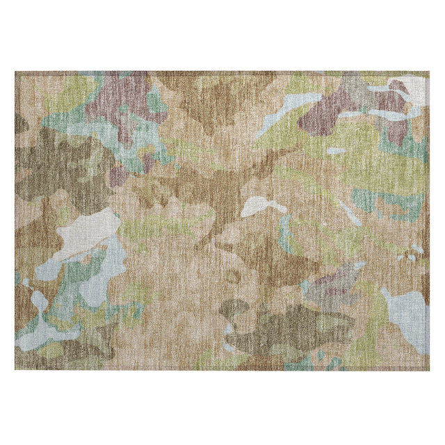 Addison Chantille ACN2161 Modern Machine Made Transitional Beige Rug