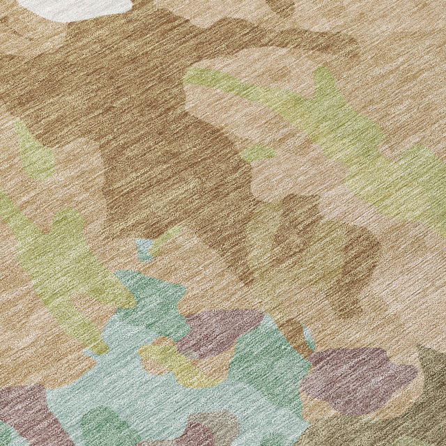 Addison Chantille ACN2161 Modern Machine Made Transitional Beige Rug