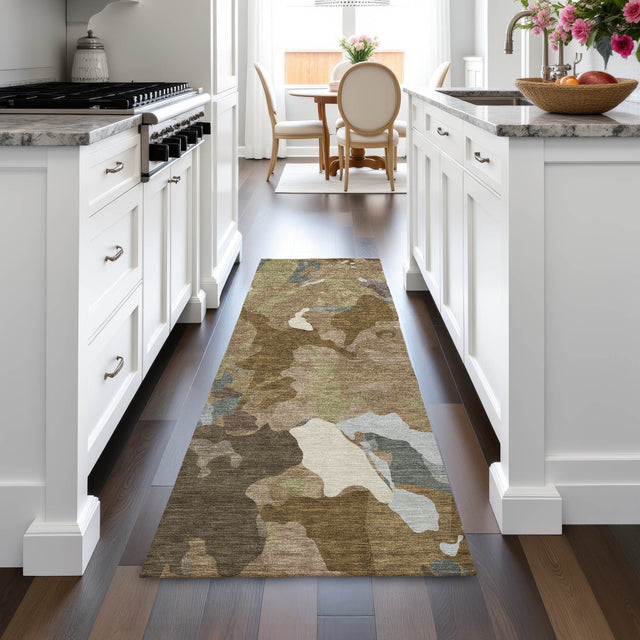 Addison Chantille ACN2161 Modern Machine Made Transitional Brown Rug