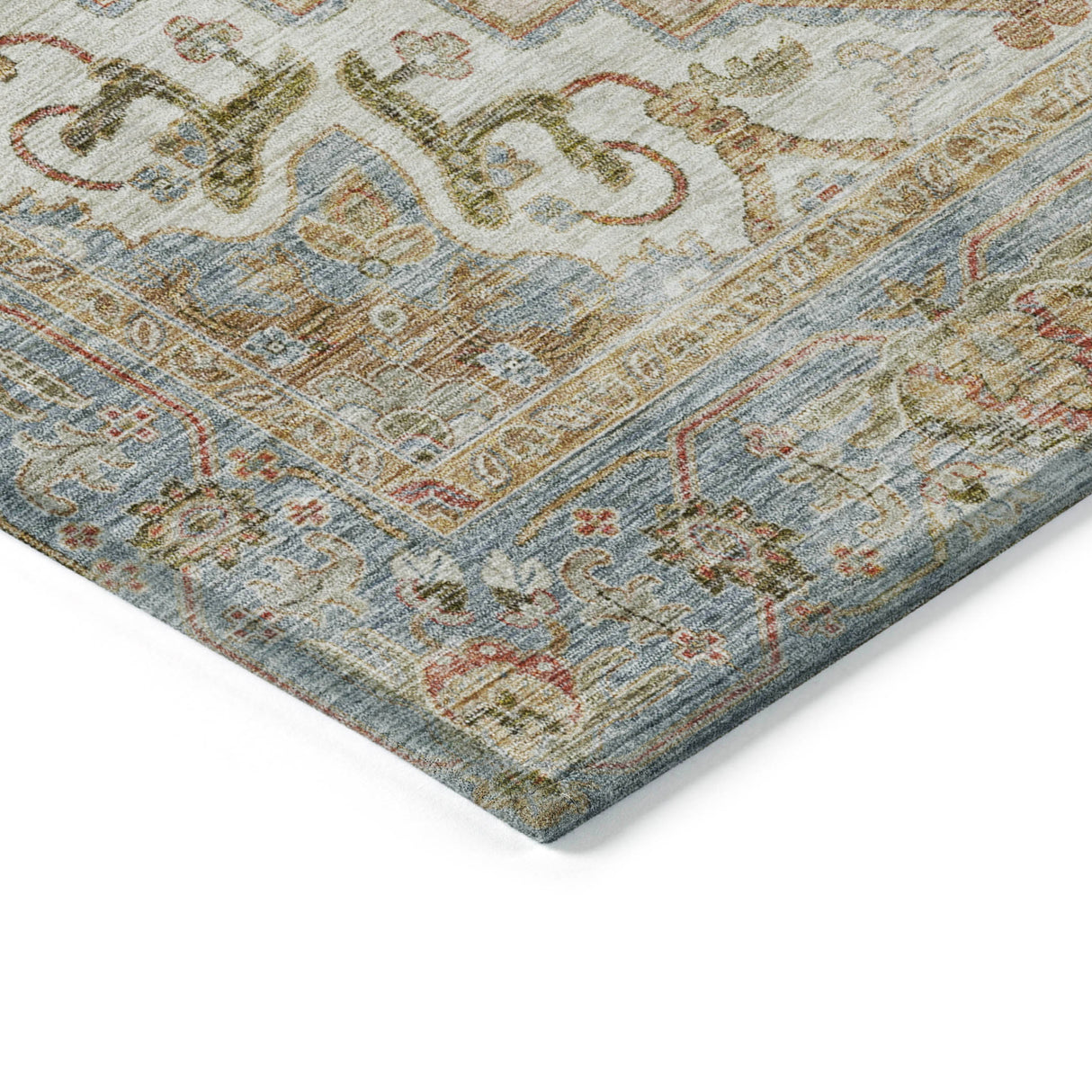 Addison Chantille ACN2163 Global Machine Made Traditional Beige Rug