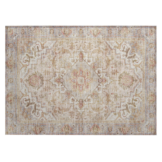 Addison Chantille ACN2163 Global Machine Made Traditional Coral Rug