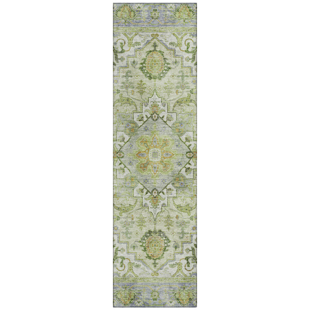 Addison Chantille ACN2163 Global Machine Made Traditional Green Rug