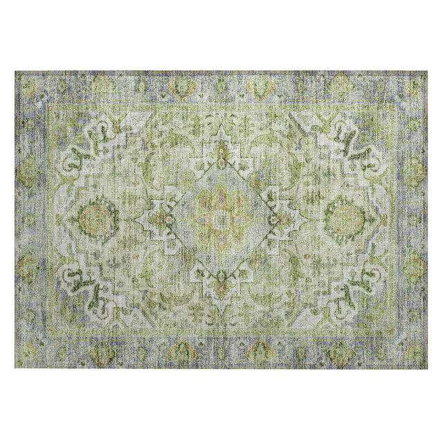 Addison Chantille ACN2163 Global Machine Made Traditional Green Rug