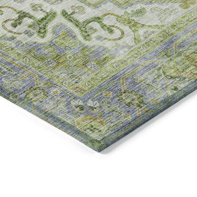 Addison Chantille ACN2163 Global Machine Made Traditional Green Rug