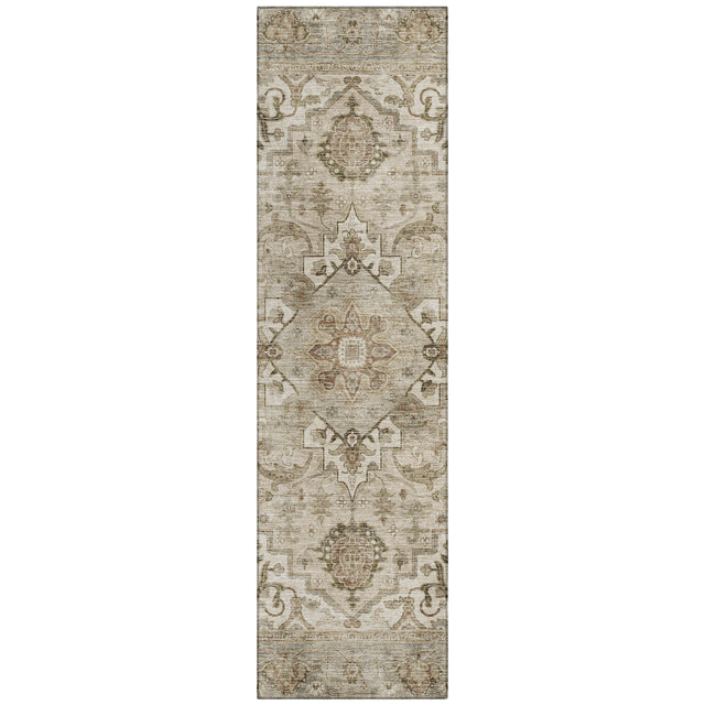 Addison Chantille ACN2164 Global Machine Made Traditional Beige Rug