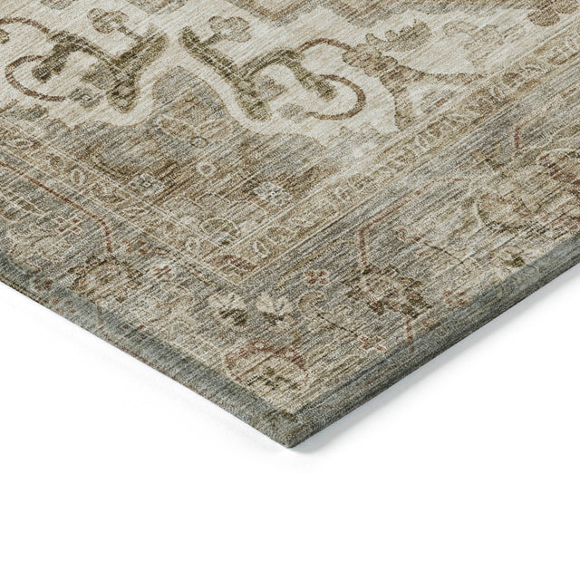 Addison Chantille ACN2164 Global Machine Made Traditional Beige Rug