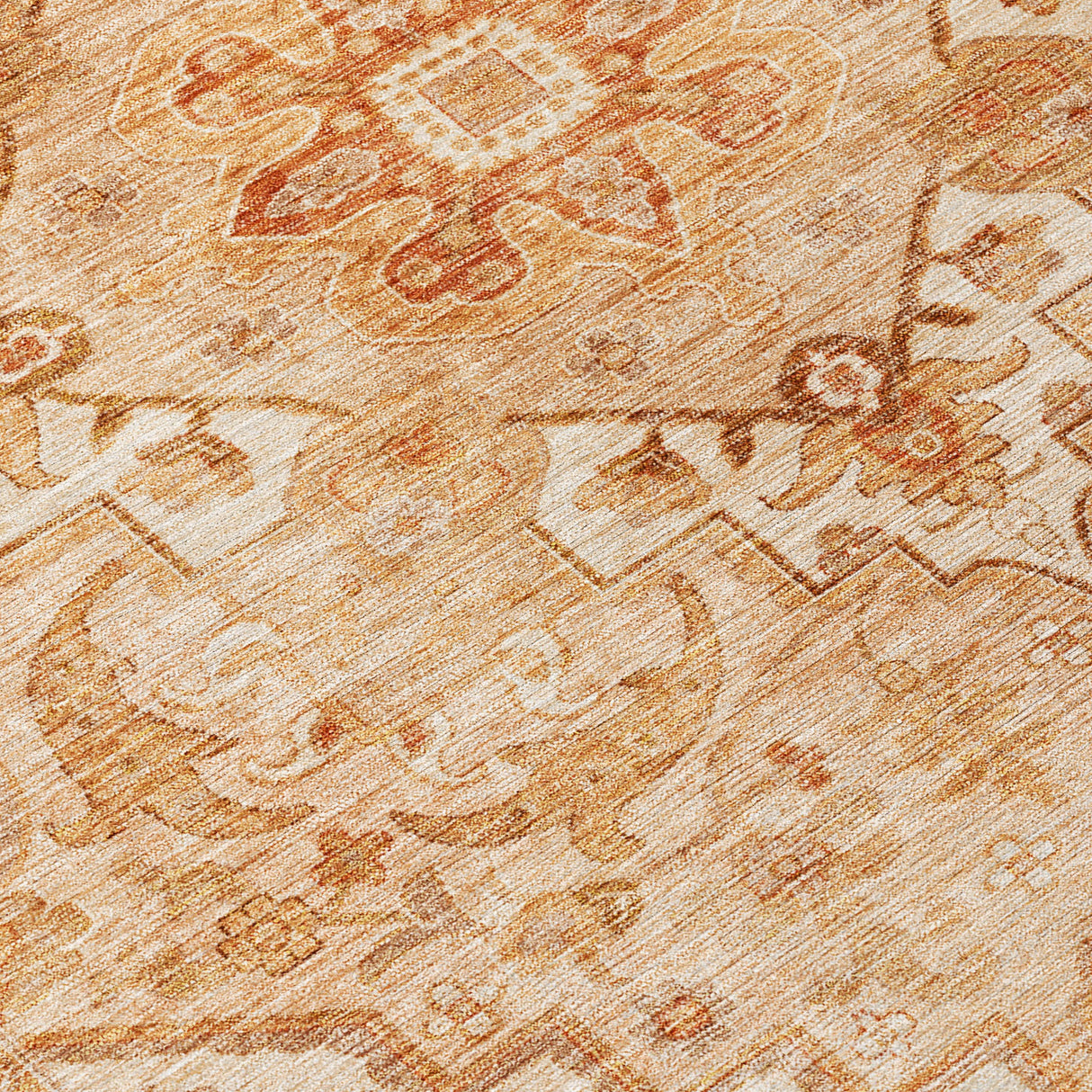 Addison Chantille ACN2164 Global Machine Made Traditional Copper Rug