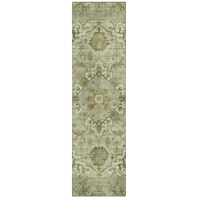 Addison Chantille ACN2164 Global Machine Made Traditional Sage Rug