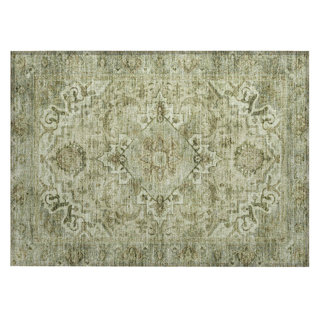 Addison Chantille ACN2164 Global Machine Made Traditional Sage Rug