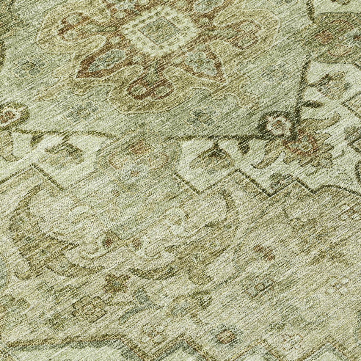 Addison Chantille ACN2164 Global Machine Made Traditional Sage Rug