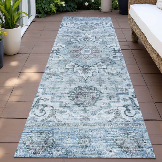 Addison Chantille ACN2164 Global Machine Made Traditional Sky Rug