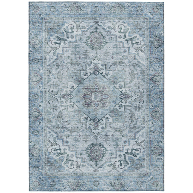 Addison Chantille ACN2164 Global Machine Made Traditional Sky Rug