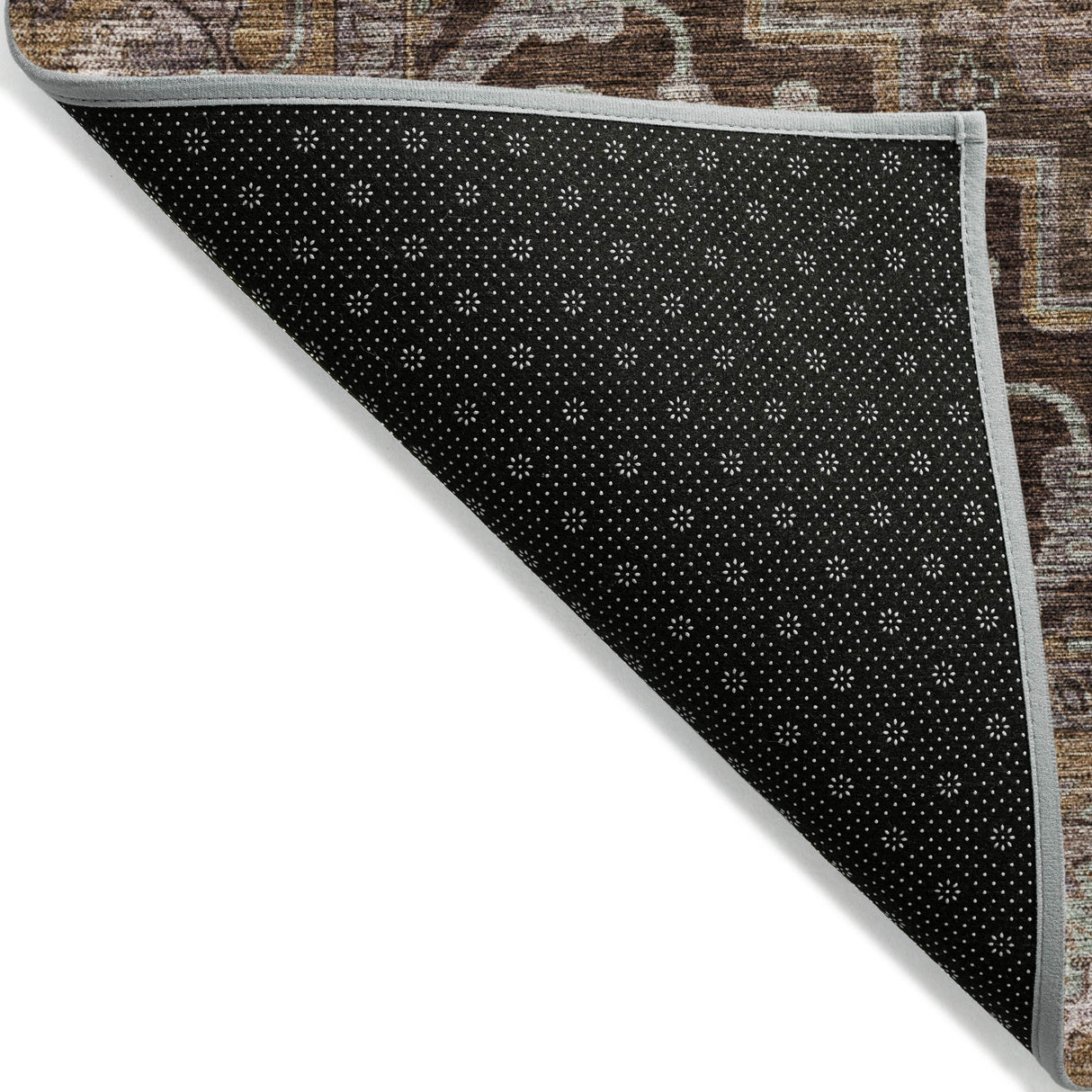 Addison Chantille ACN2165 Global Machine Made Traditional Brown Rug