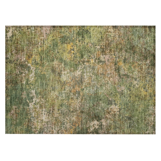 Addison Chantille ACN2166 Abstract Machine Made Transitional Aloe Rug