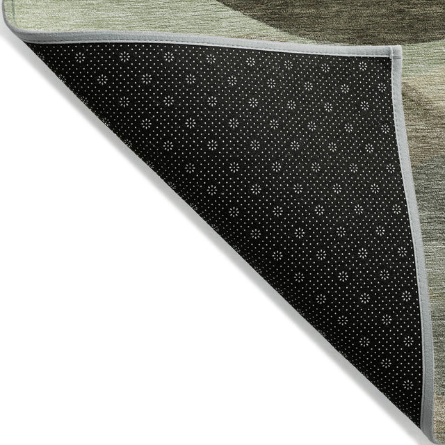 Addison Chantille ACN2168 Geometric Machine Made Transitional Brown Rug