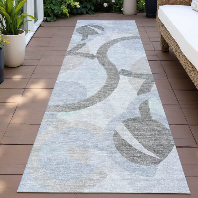 Addison Chantille ACN2168 Geometric Machine Made Transitional Taupe Rug