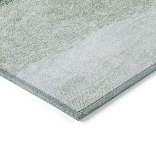 Addison Chantille ACN2169 Stripes Machine Made Transitional Aloe Rug