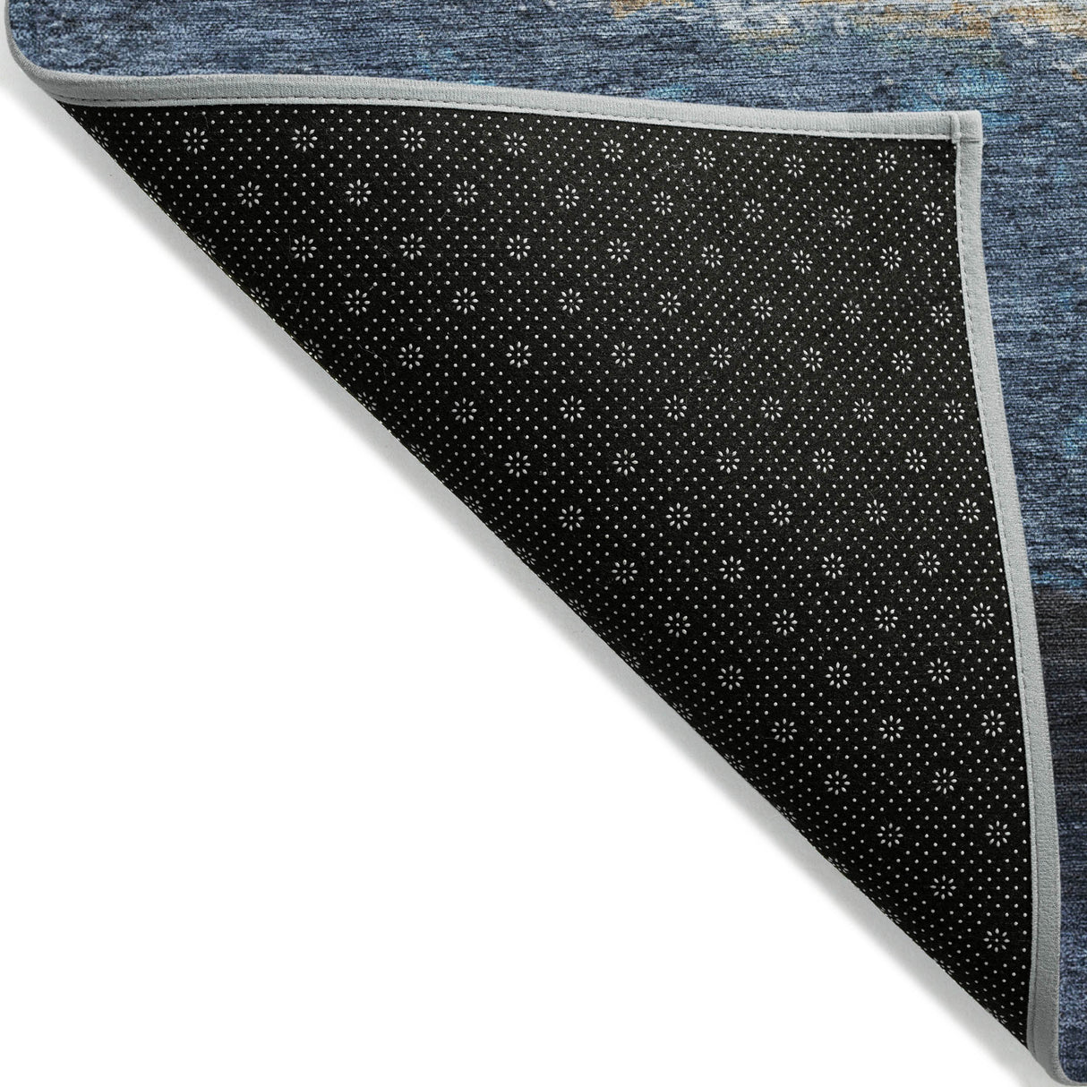 Addison Chantille ACN2169 Stripes Machine Made Transitional Blue Rug