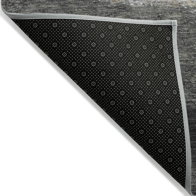 Addison Chantille ACN2169 Stripes Machine Made Transitional Pewter Rug