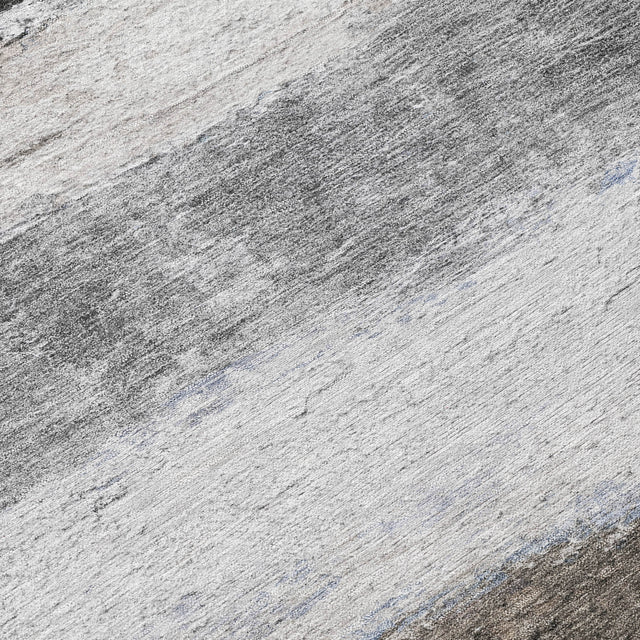 Addison Chantille ACN2169 Stripes Machine Made Transitional Taupe Rug