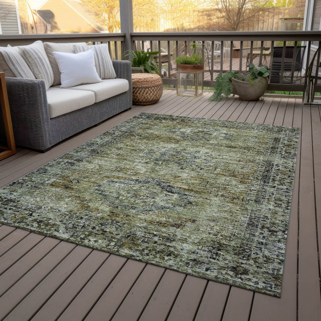 Addison Chantille ACN2170 Global Machine Made Traditional Aloe Rug
