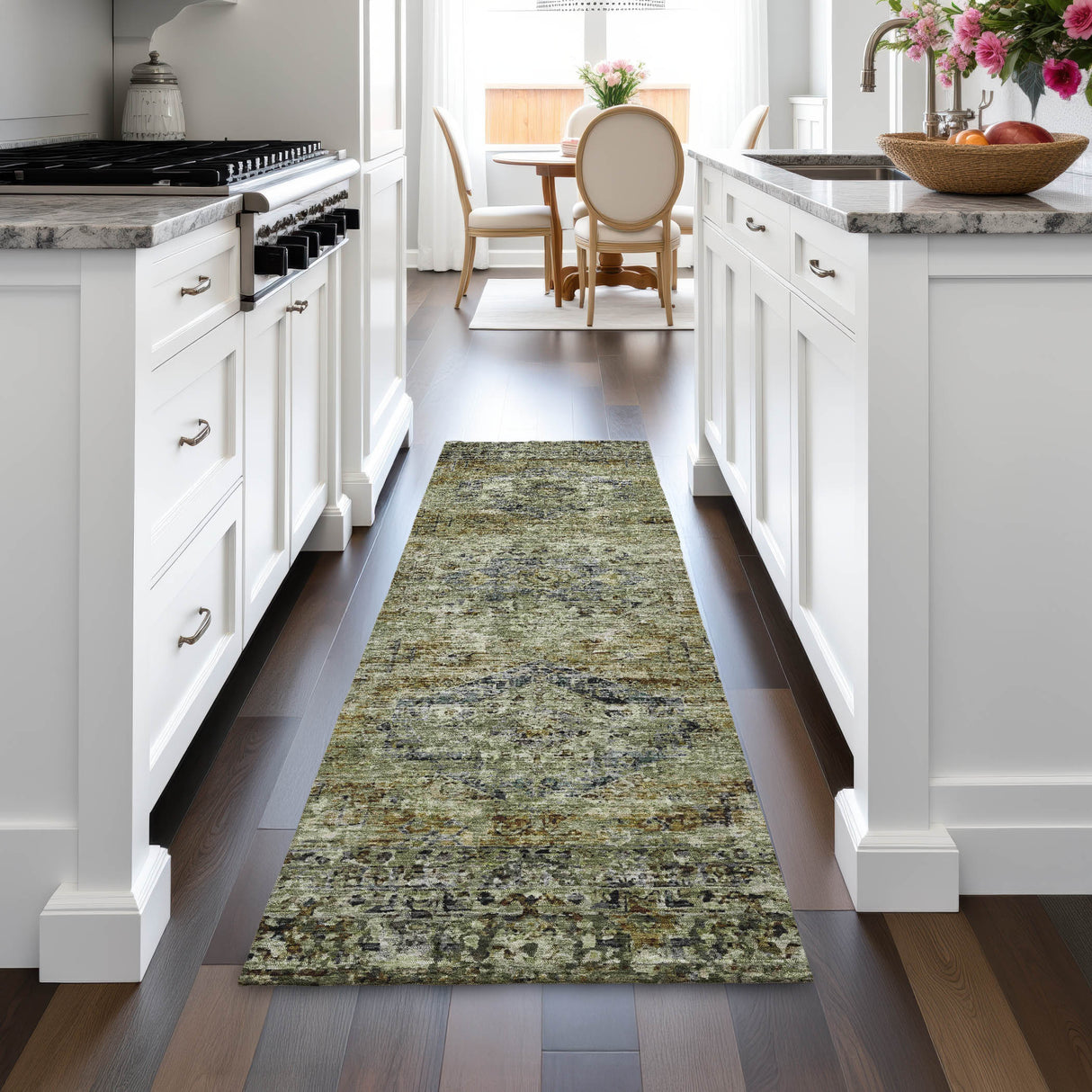 Addison Chantille ACN2170 Global Machine Made Traditional Aloe Rug