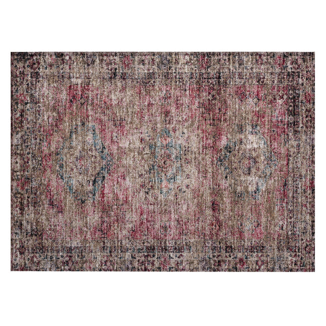 Addison Chantille ACN2170 Global Machine Made Traditional Pink Rug