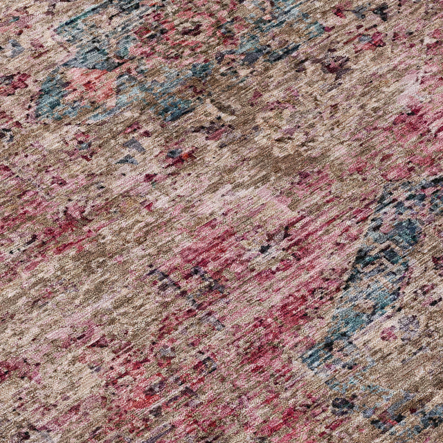 Addison Chantille ACN2170 Global Machine Made Traditional Pink Rug