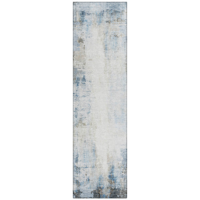Addison Chantille ACN2171 Modern Machine Made Transitional Blue Rug