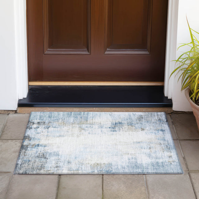 Addison Chantille ACN2171 Modern Machine Made Transitional Blue Rug