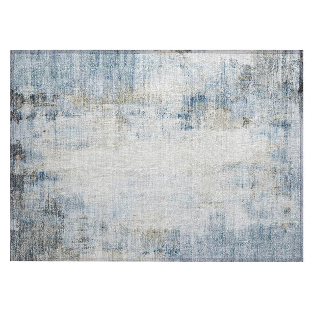 Addison Chantille ACN2171 Modern Machine Made Transitional Blue Rug
