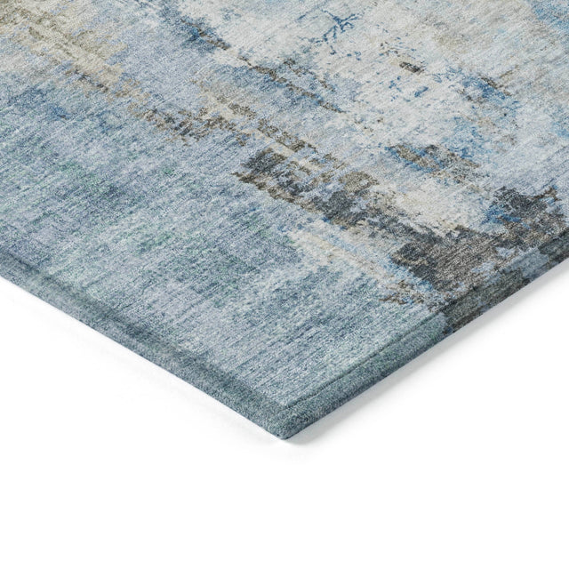 Addison Chantille ACN2171 Modern Machine Made Transitional Blue Rug