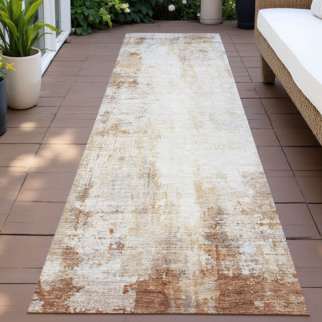 Addison Chantille ACN2171 Modern Machine Made Transitional Copper Rug