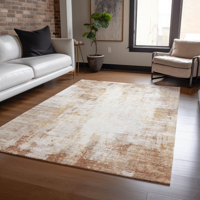 Addison Chantille ACN2171 Modern Machine Made Transitional Copper Rug