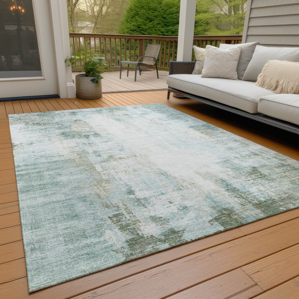Addison Chantille ACN2171 Modern Machine Made Transitional Sage Rug