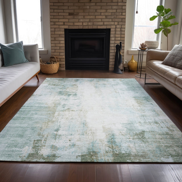 Addison Chantille ACN2171 Modern Machine Made Transitional Sage Rug
