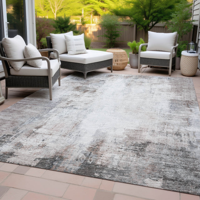 Addison Chantille ACN2171 Modern Machine Made Transitional Taupe Rug