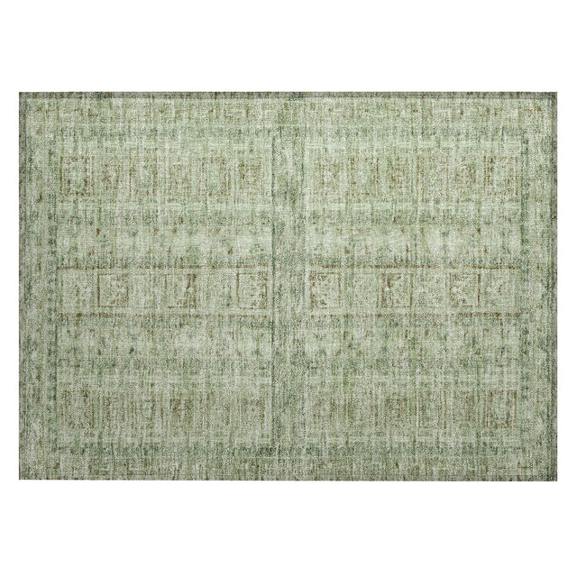 Addison Chantille ACN2173 Stripes Machine Made Transitional Sage Rug