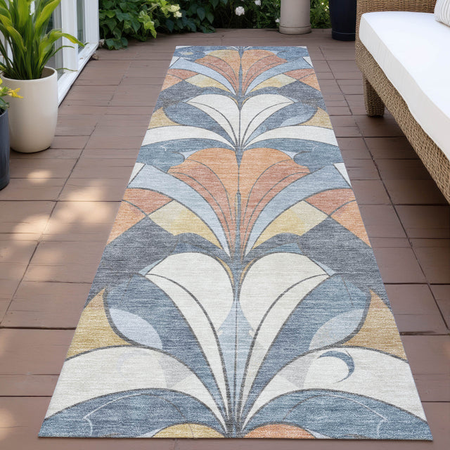 Addison Chantille ACN2174 Modern Machine Made Transitional Denim Rug