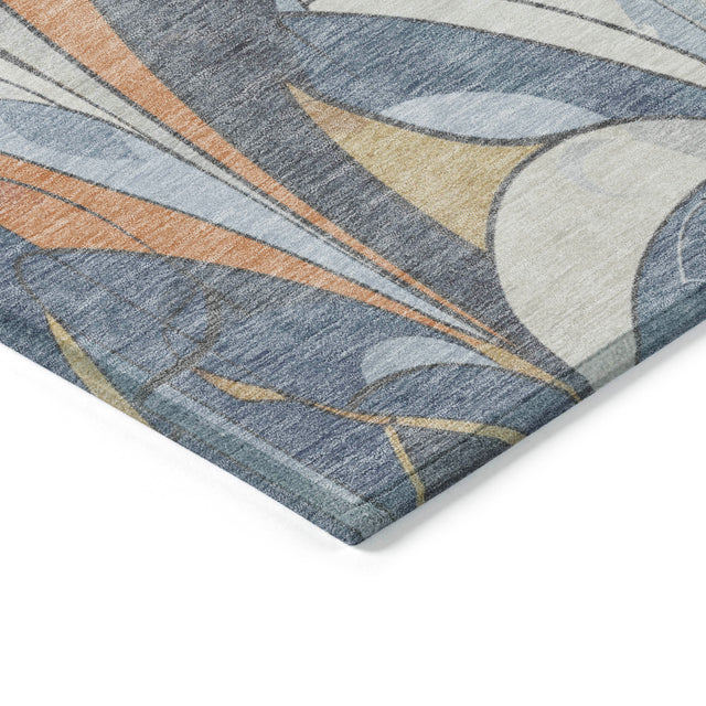 Addison Chantille ACN2174 Modern Machine Made Transitional Denim Rug