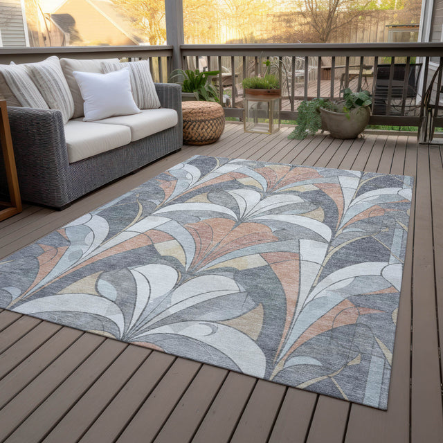 Addison Chantille ACN2174 Modern Machine Made Transitional Gray Rug