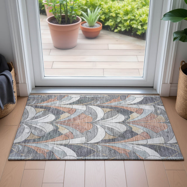 Addison Chantille ACN2174 Modern Machine Made Transitional Gray Rug