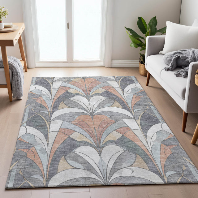 Addison Chantille ACN2174 Modern Machine Made Transitional Gray Rug