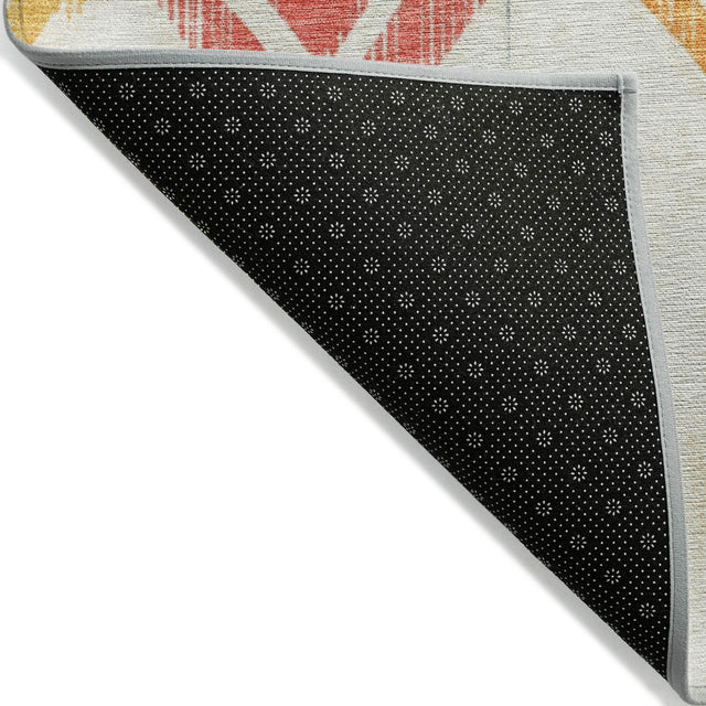 Addison Chantille ACN2180 Geometric Machine Made Transitional Ivory Rug