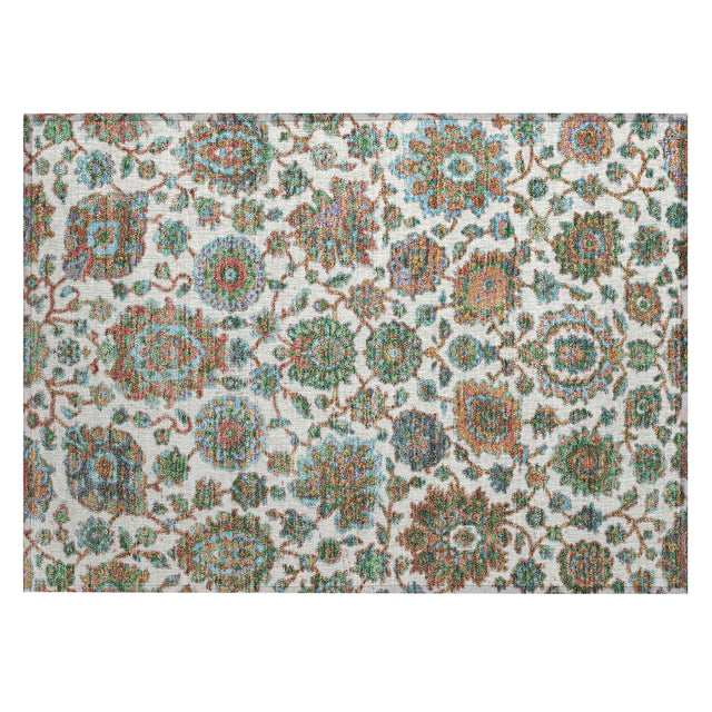 Addison Chantille ACN2187 Global Machine Made Traditional Coral Rug