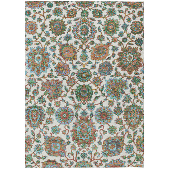Addison Chantille ACN2187 Global Machine Made Traditional Coral Rug