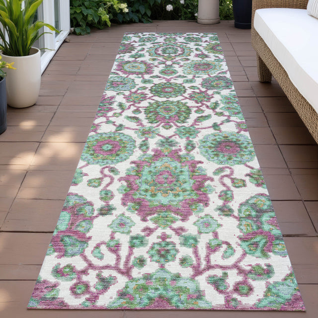 Addison Chantille ACN2187 Global Machine Made Traditional Mint Rug