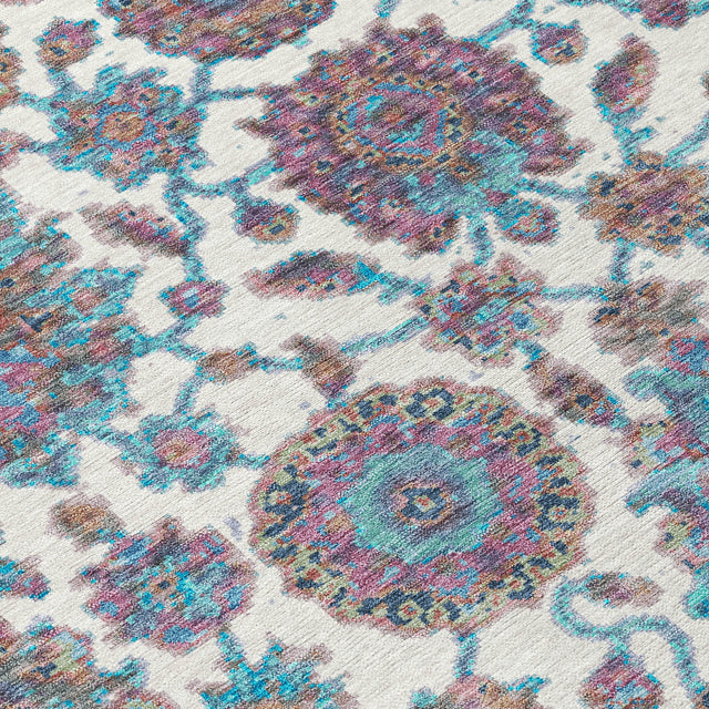 Addison Chantille ACN2187 Global Machine Made Traditional Teal Rug