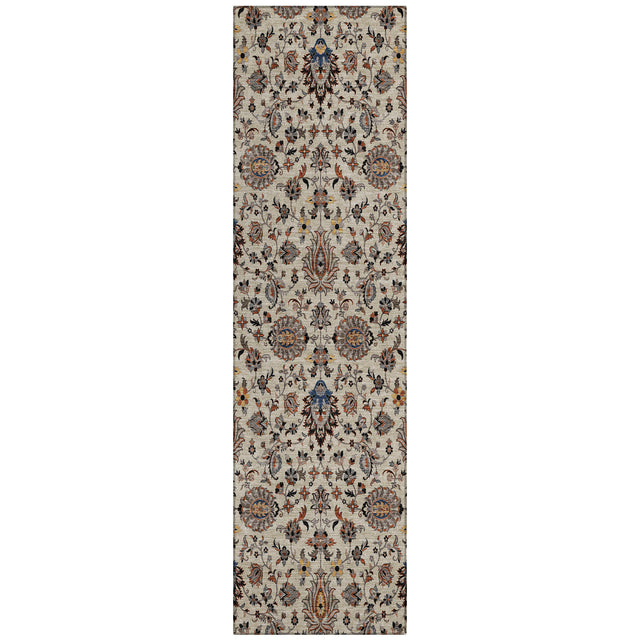 Addison Chantille ACN2192 Global Machine Made Traditional Beige Rug